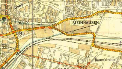 Historische Pläne © privat 1950er-Jahre