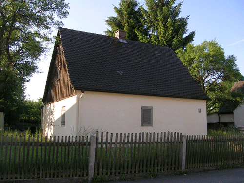 Haus der "Reichskleinsiedlung" im Fachwerkbau © roland krack, NordOstKulturverein e.V., 2007.