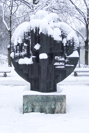 Skulptur »ohne Titel« hpt © Verein für Stadtteilkultur im Münchner Nordosten e.V.