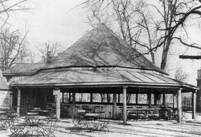 Der Tanzpavillon in der ehemaligen Betz'schen Gastwirschaft © Togal-Werk