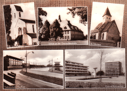 Die "Cosima-Wohnlage" (rechts unten) auf einer historischen Ansichtskarte (© privat)