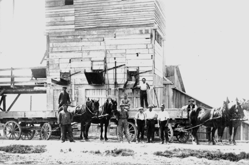 Ziegeleiarbeiter der Ziegelei Sedlmair