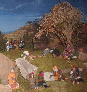 Betz'schen Krippe in der Au, Am Ölberg, privat © Verein für Stadtteilkultur im Münchner Nordosten e.V., 2008, 2010
