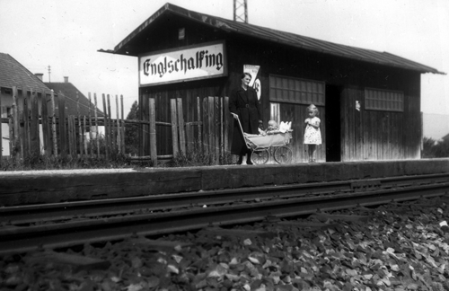 Der Bahnhof in Englschalking, 1930er-Jahre © Verein für Stadtteilkultur im Münchner Nordosten e.V.
