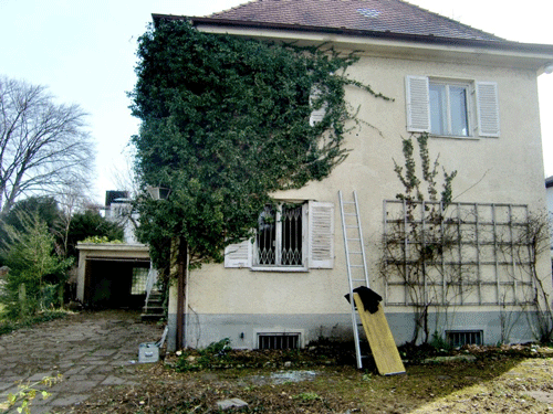Villa Delpstraße 15 kurz vor dem Abriss 2015 © dietlind pedarnig