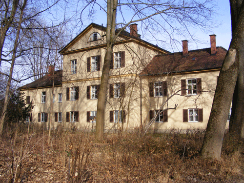 Ostansicht des Höchl-Schlössls 1926 (Quelle s.o.) und 2008 © dietlind pedarnig