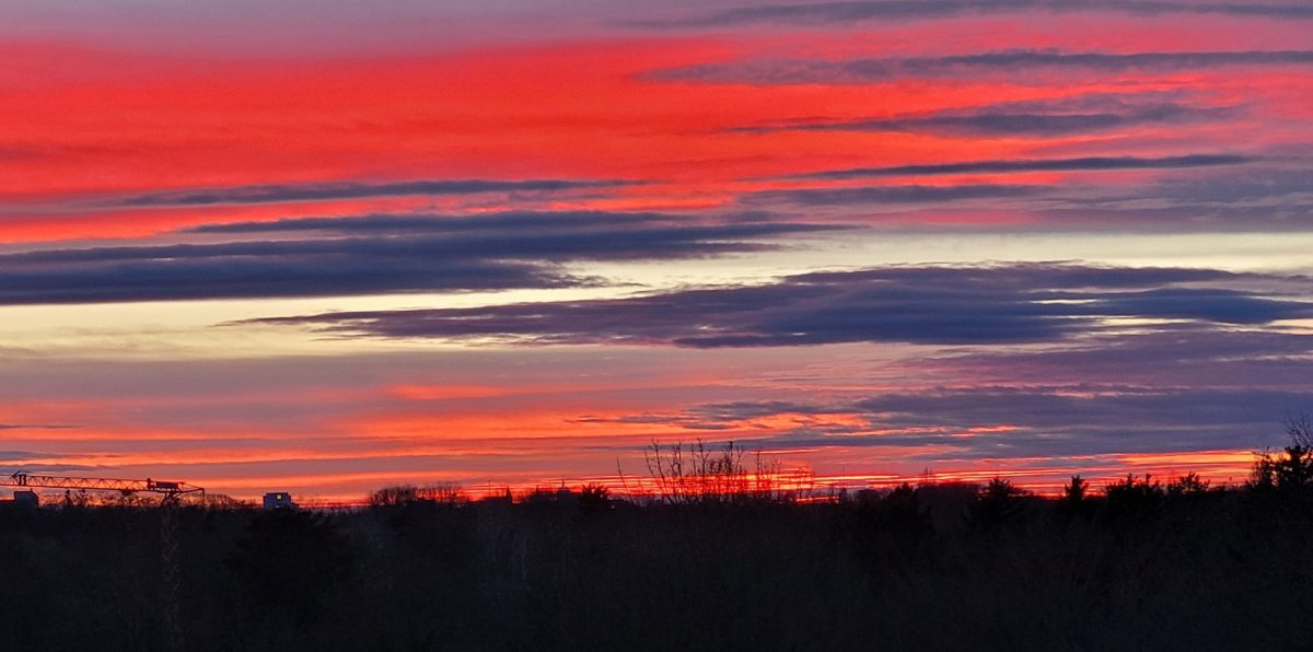 Hans P. Thienel: Abendrot in Englschalking
